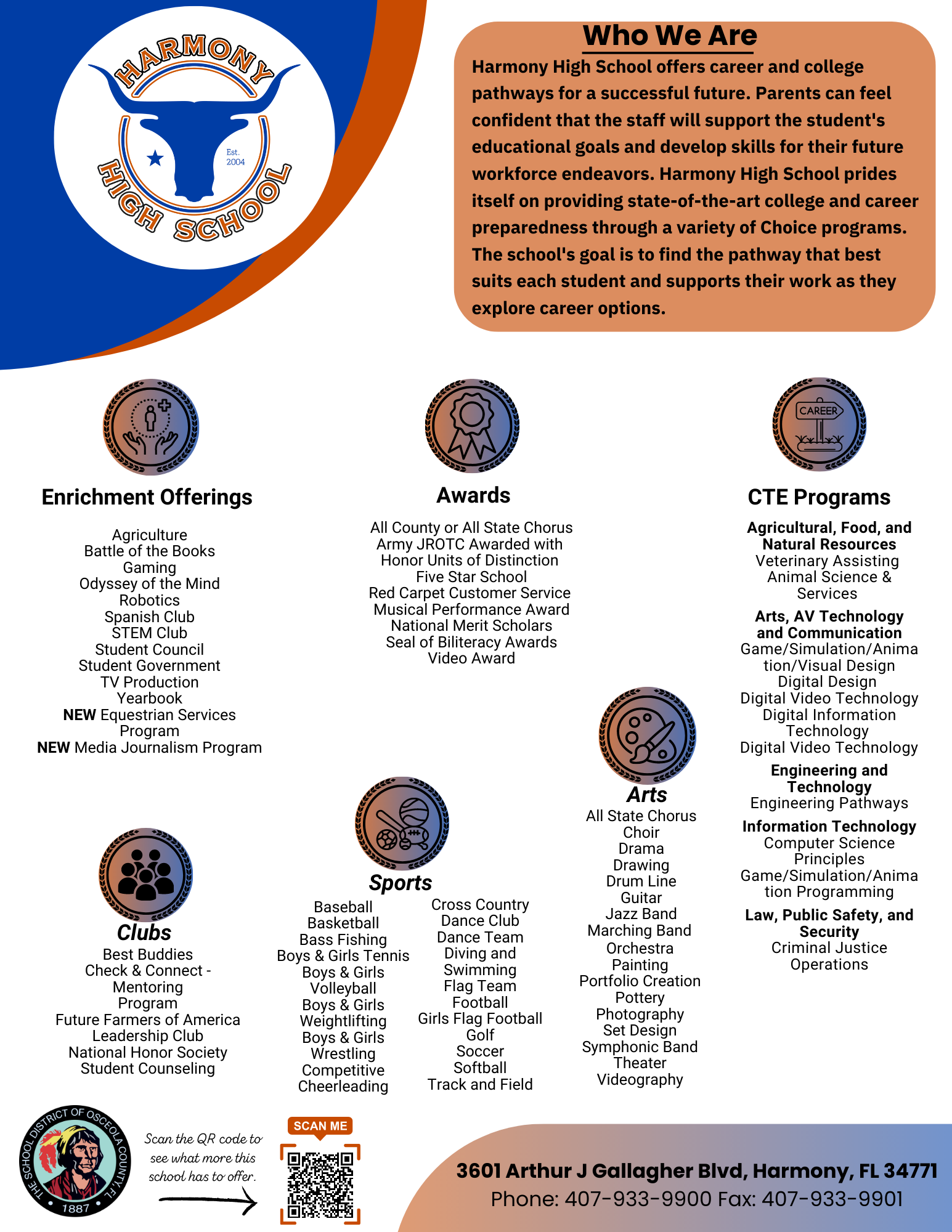 Harmony High School Osceola School District School Choice Program